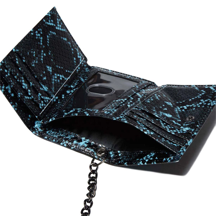Loosey Blue Snake Chain Wallet