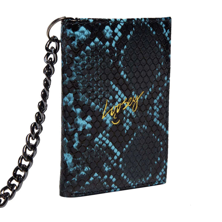 Loosey Blue Snake Chain Wallet