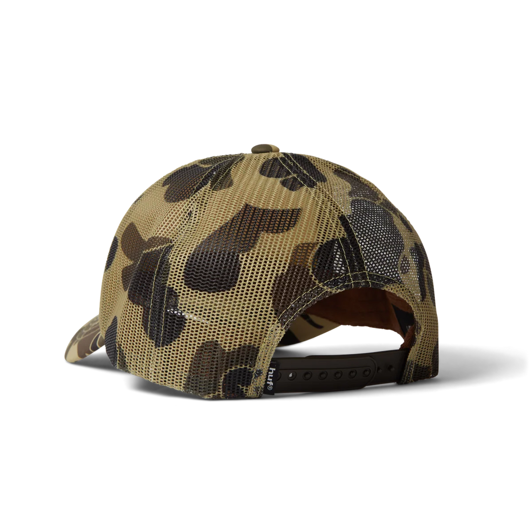 Huf x Spitfire Burn Forever Trucker Hat Camo