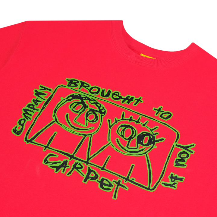 Carpet Bad Kids T-Shirt - Red