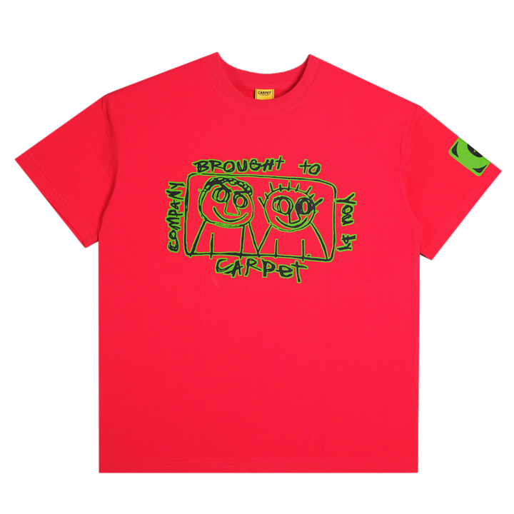 Carpet Bad Kids T-Shirt - Red