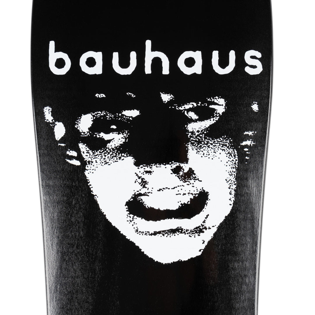 Welcome x Bauhaus Mask On Early Grab Black Dip Deck 10.0"