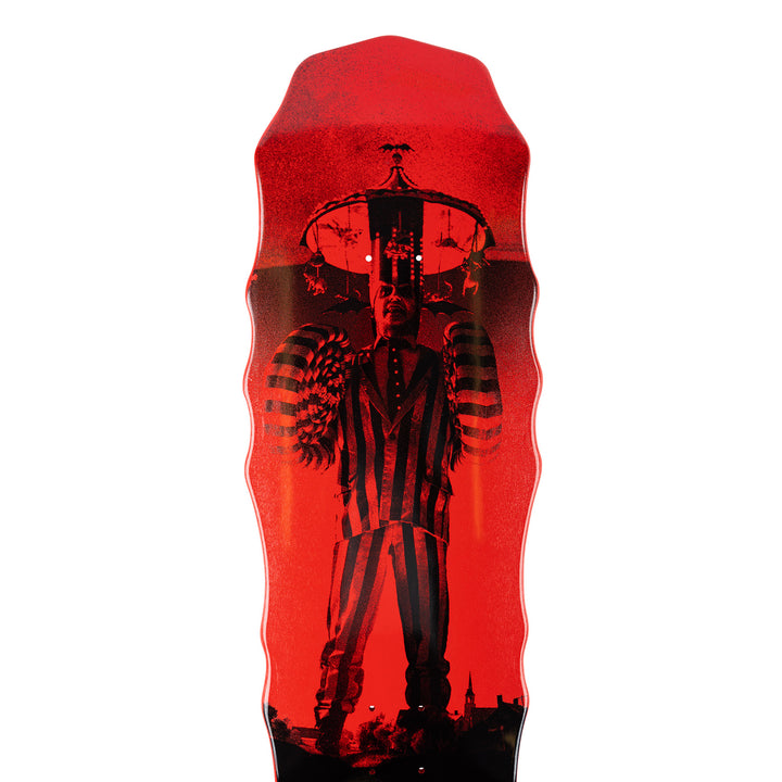 Welcome Beetlejuice Carousel on Widow Red Dip Deck 10.0"