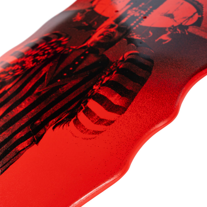 Welcome Beetlejuice Carousel on Widow Red Dip Deck 10.0"