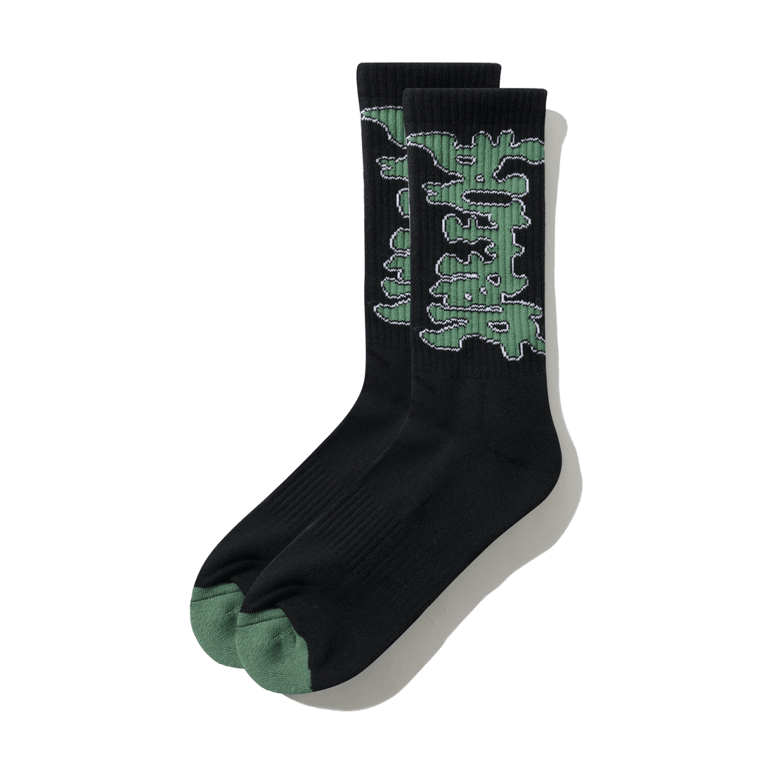 Butter Goods Blotch Socks Black