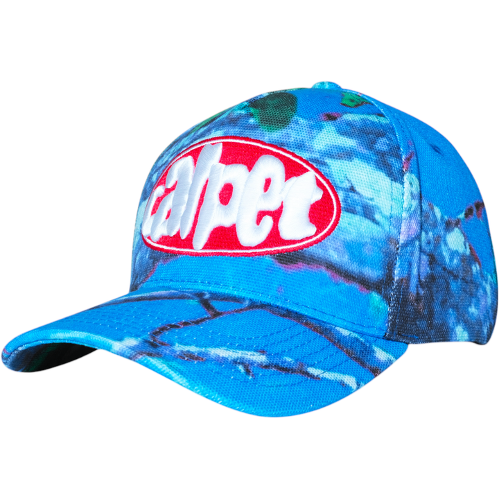 Carpet Company Real Tree Hat Blue