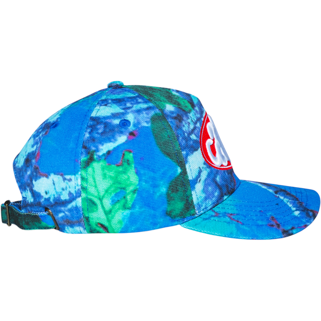 Carpet Company Real Tree Hat Blue