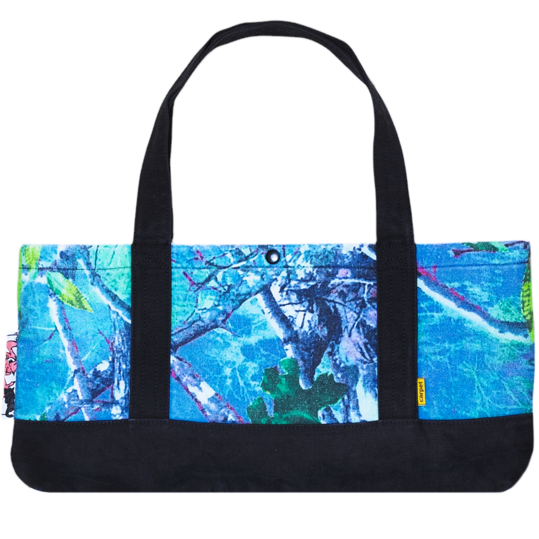 Carpet Company Camo Tote - Blue