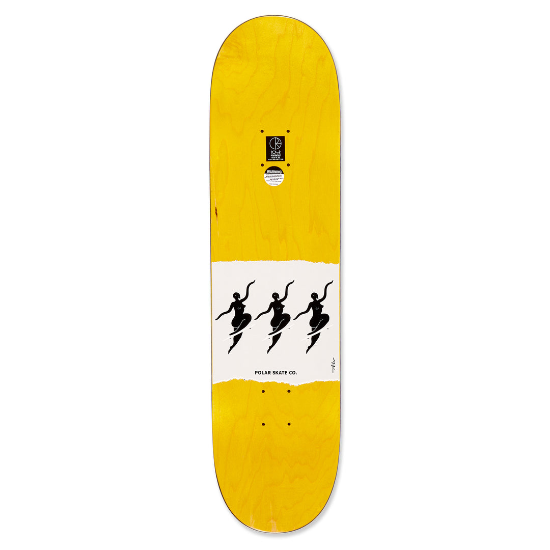 Polar Skate Co. Team No Complies Red Deck 8.25"