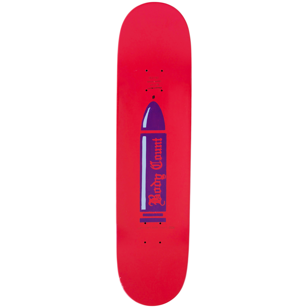 Carpet Bodycount Deck 8.38"