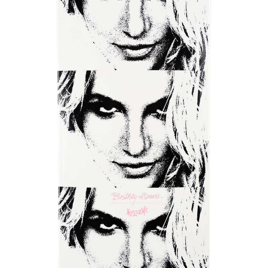 Welcome x Britney Spears World Deck 8.5" (White Dip)