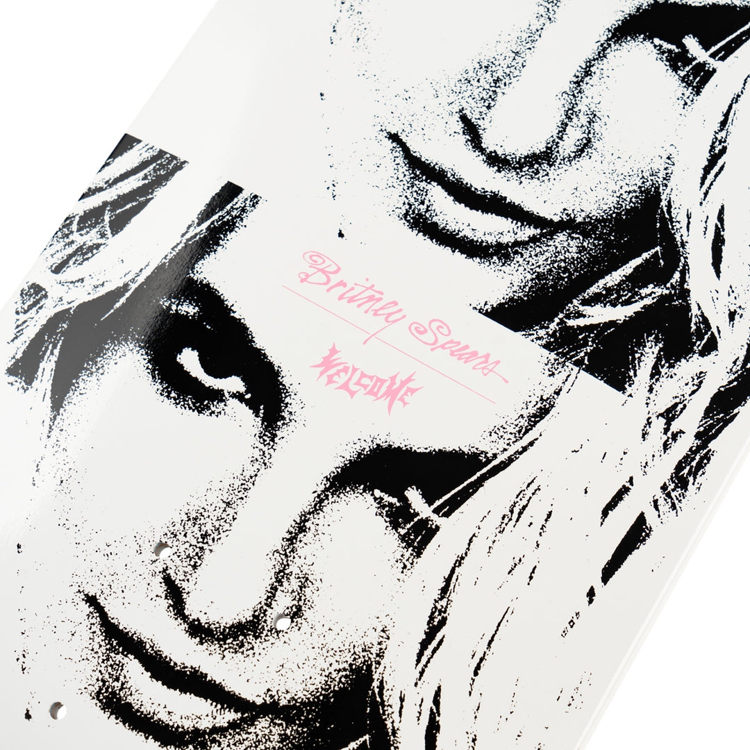 Welcome x Britney Spears World Deck 8.5" (White Dip)