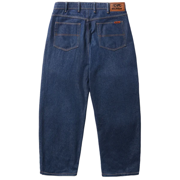 Butter Goods Relaxed Denim Jeans Dark Indigo