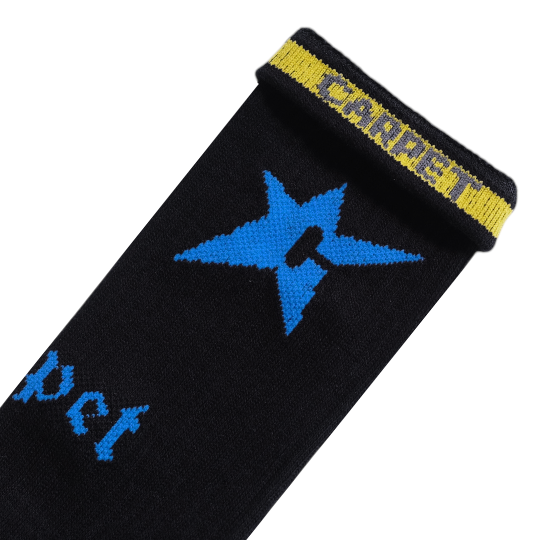 Carpet C-Star Socks Black