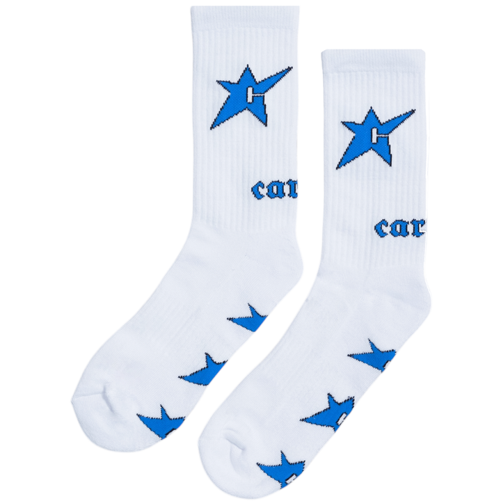 Carpet C-Star Socks White