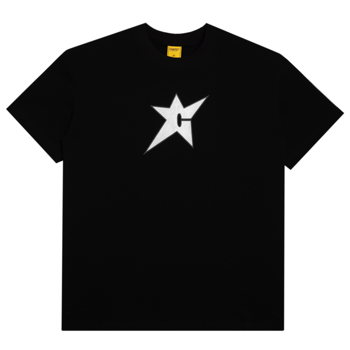 Carpet C-Star Metallic Tee - Black