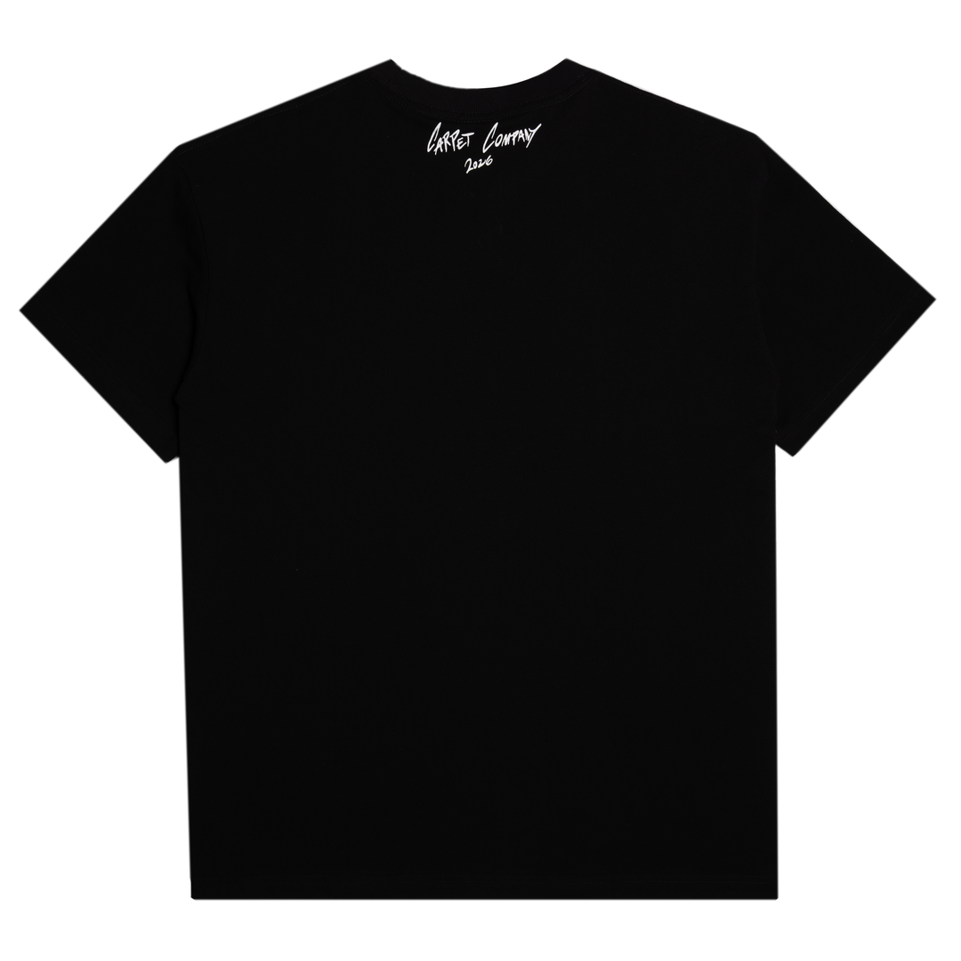 Carpet C-Star Metallic Tee - Black