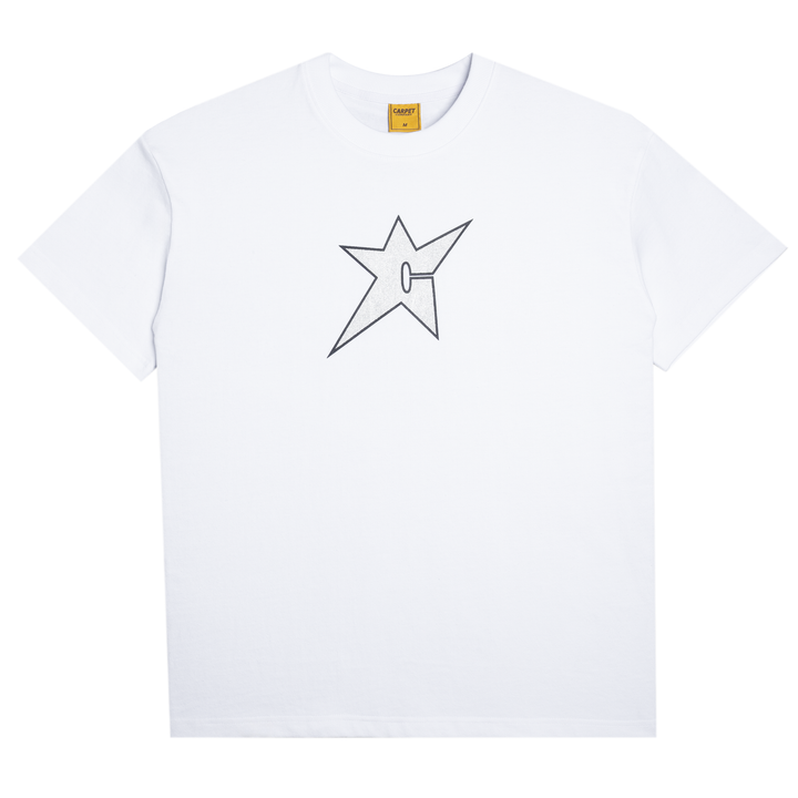Carpet C-Star Metallic Tee - White