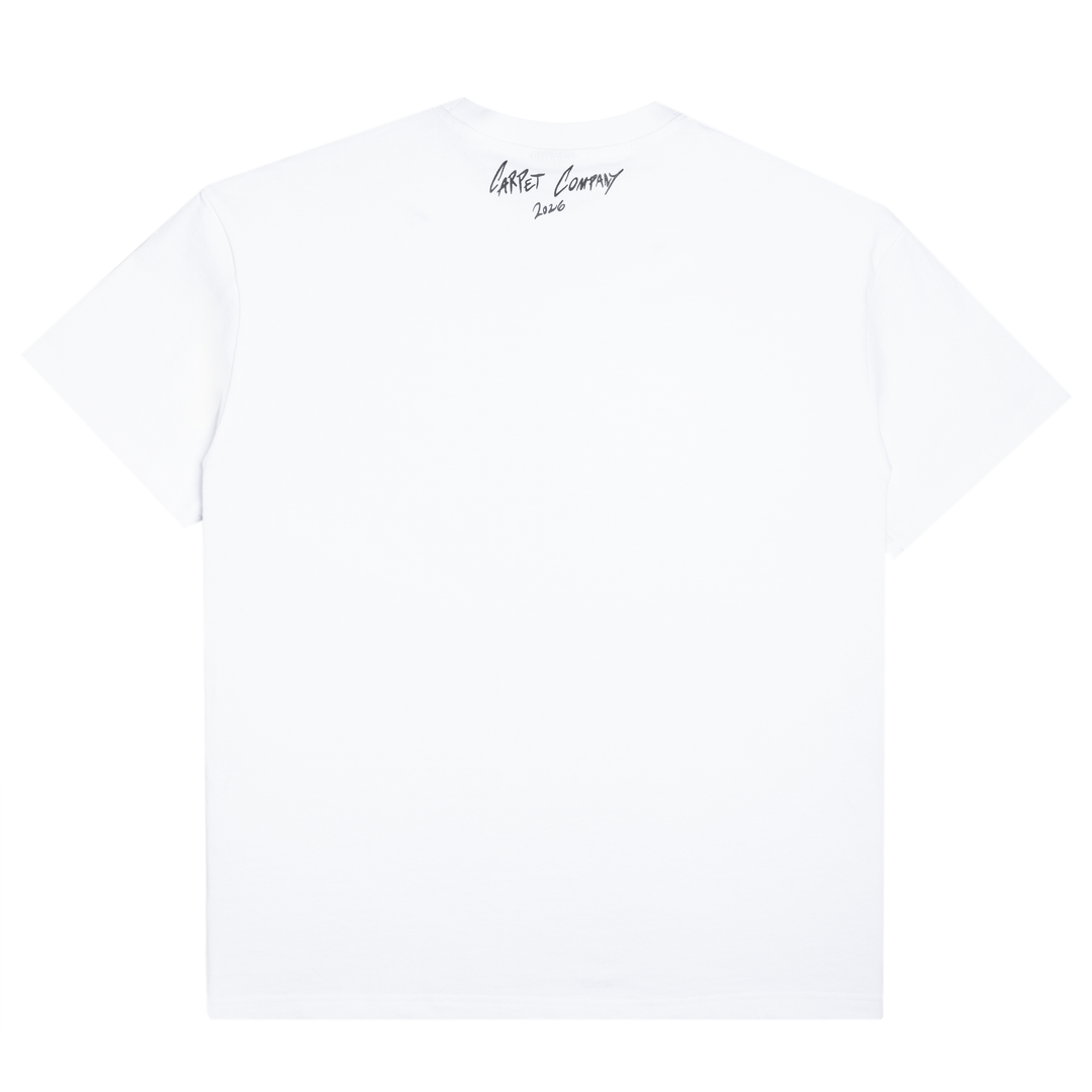 Carpet C-Star Metallic Tee - White