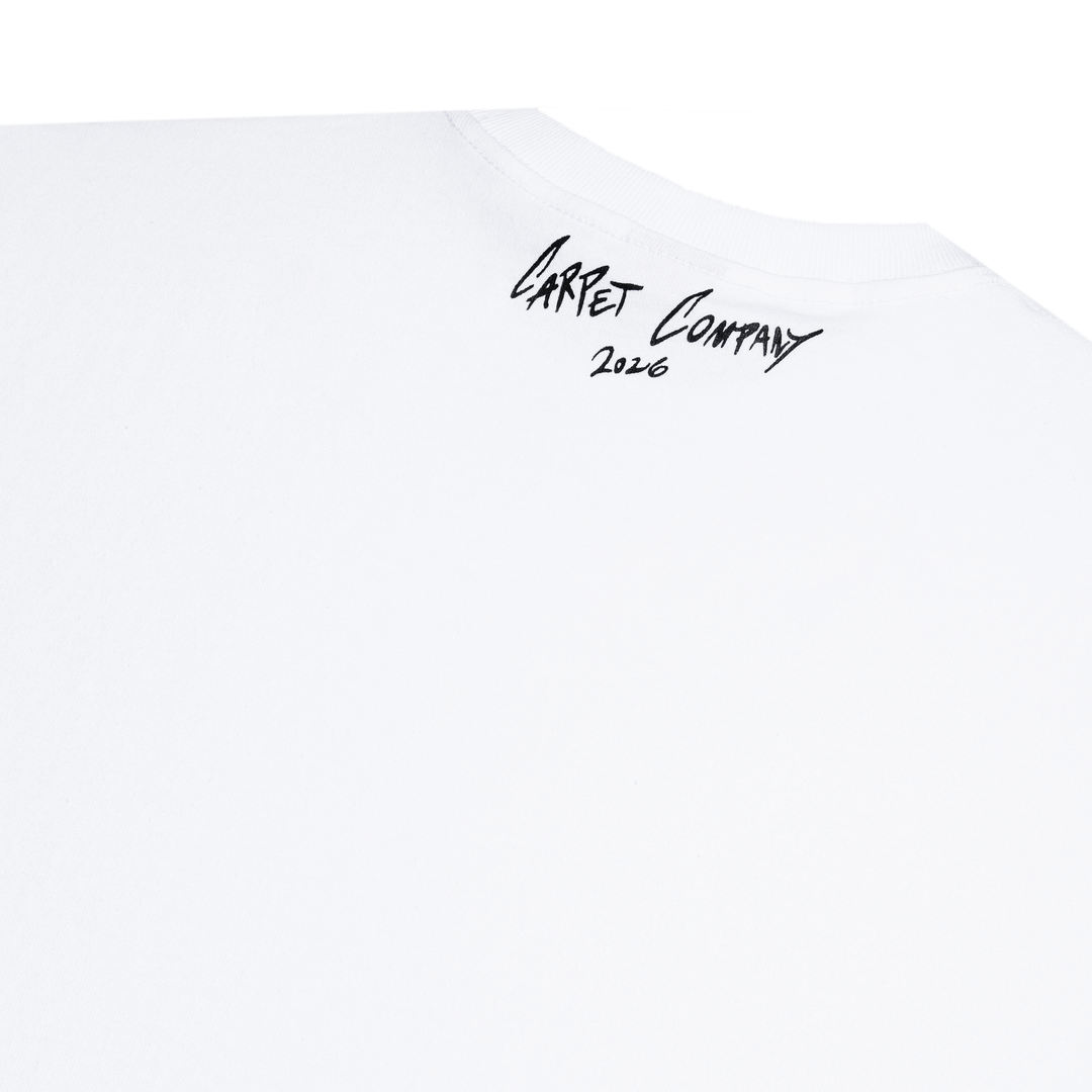 Carpet C-Star Metallic Tee - White