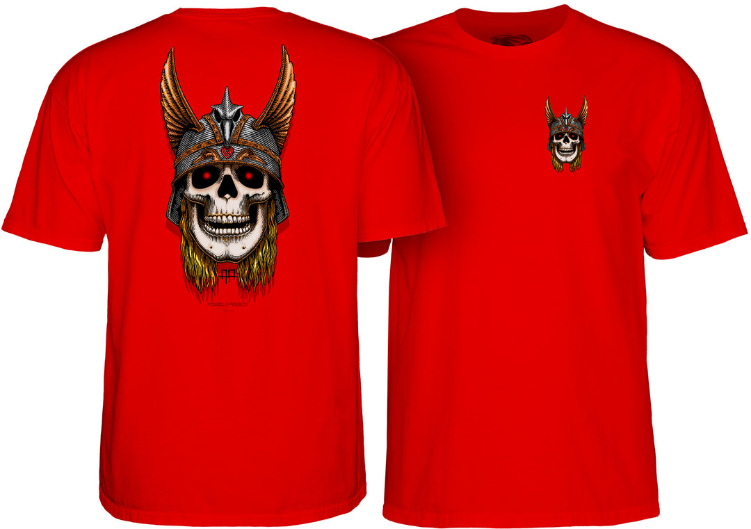 Powell Peralta Andy Anderson Skull T-Shirt Red