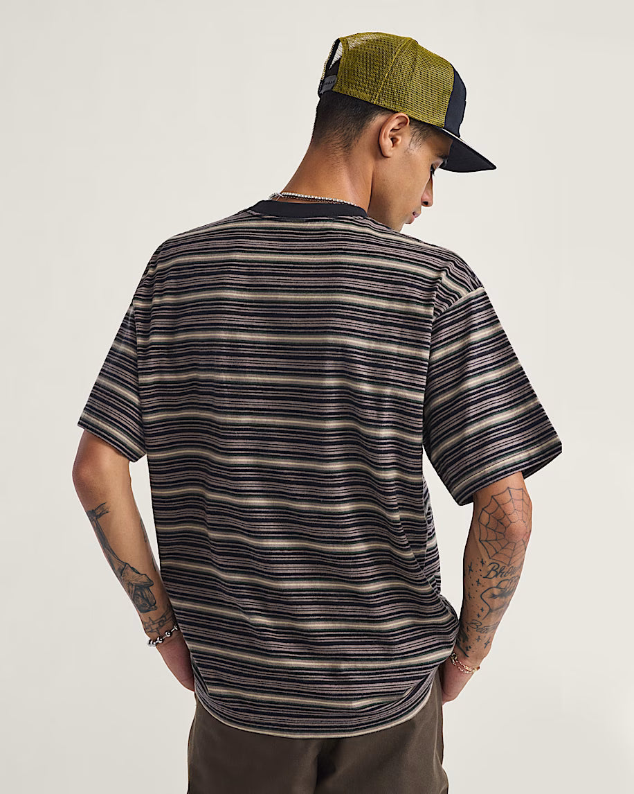 Vans Cameron Stripe Shirt Walnut Brown
