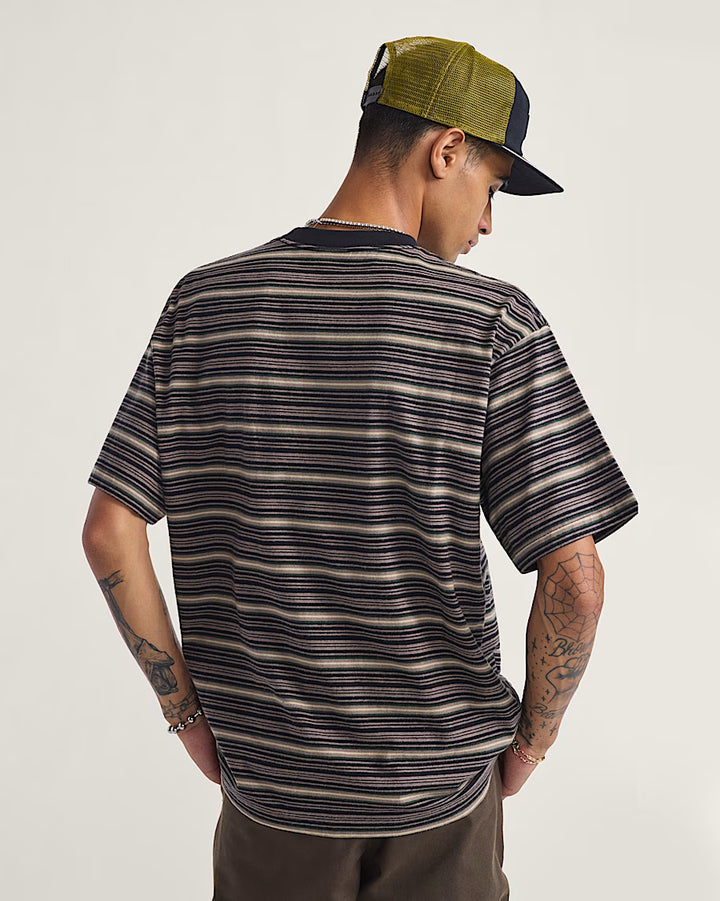 Vans Cameron Stripe Shirt Walnut Brown