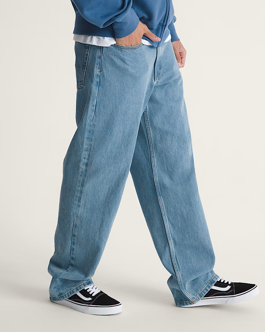 Vans Check-5 Loose Denim Pants Stonewash/Blue