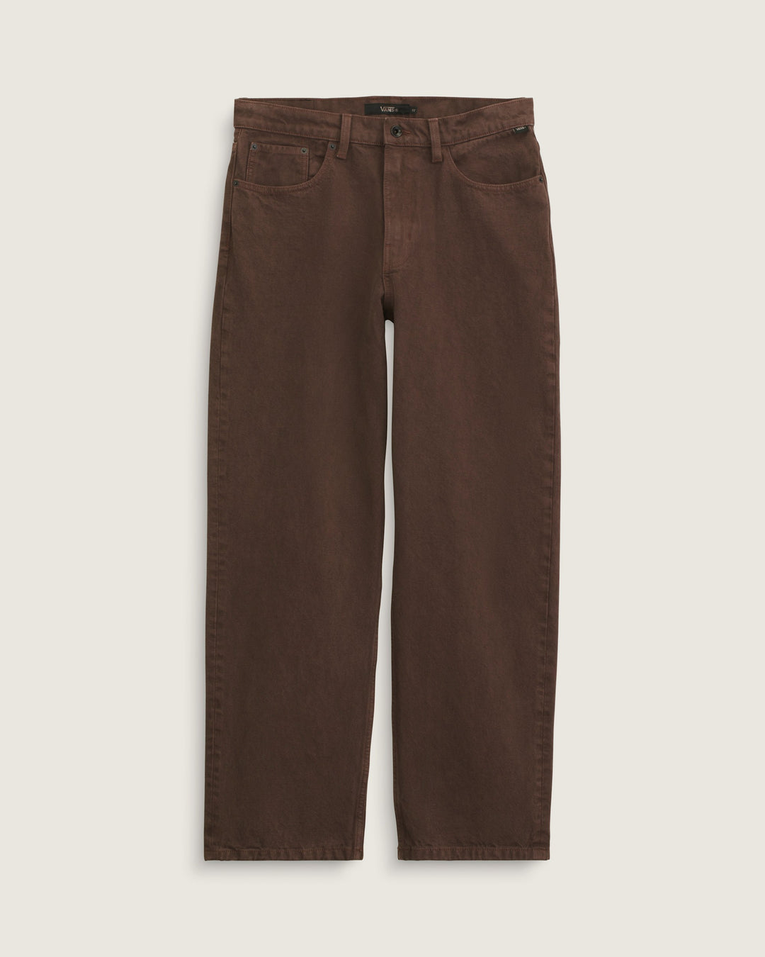 Vans Check-5 Loose Denim Pants (Dark Brown)