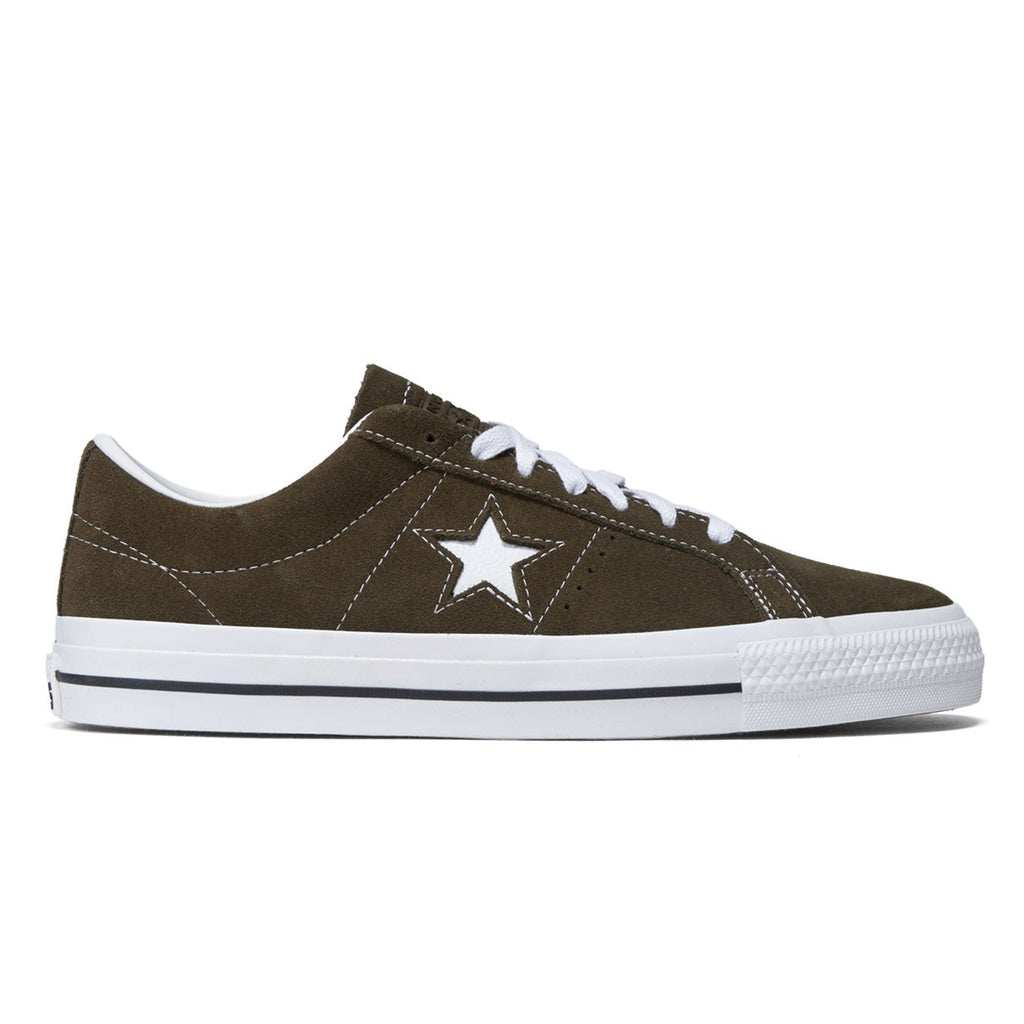 CONVERSE ONE STAR Ｖ-3 WHT/BRW 27.0 Converse CONS One Star Pro OX Surplus Olive/White – Eastern Boarder