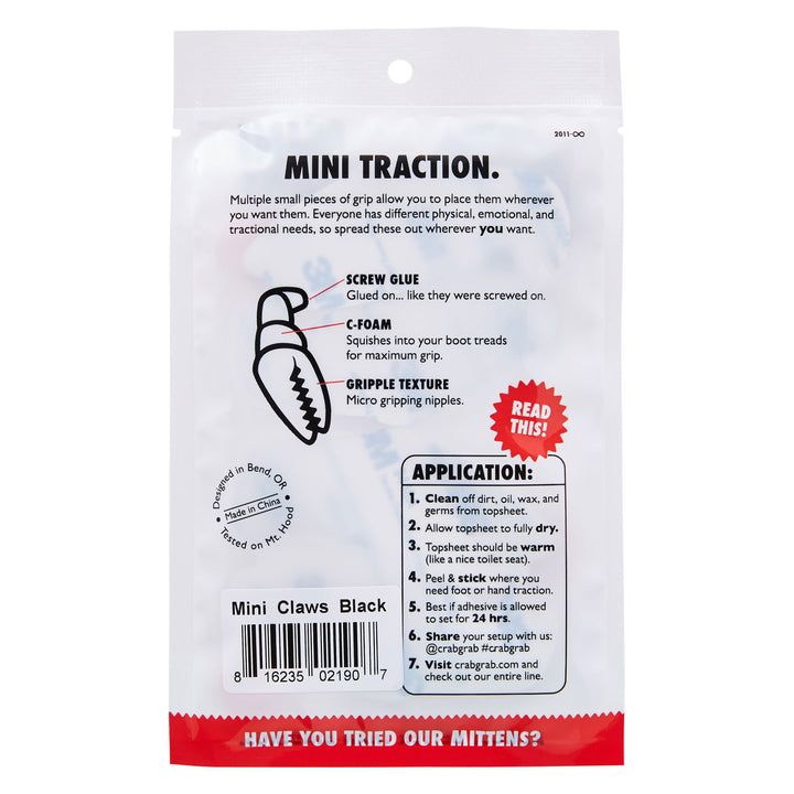 Crab Grab Mini Claws Black