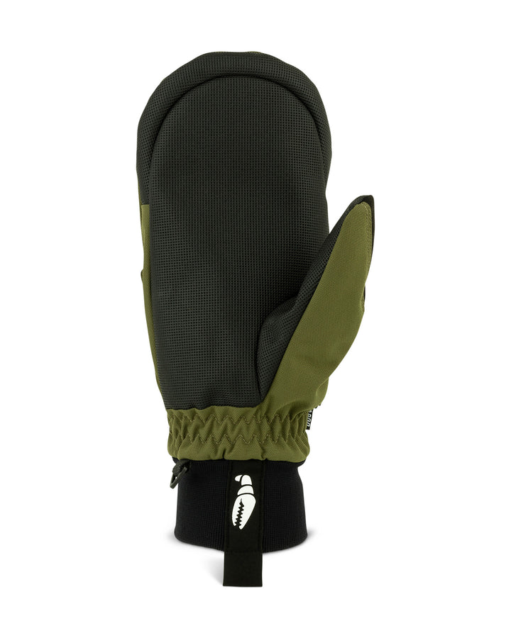 Crab Grab Cargo Mittens Olive