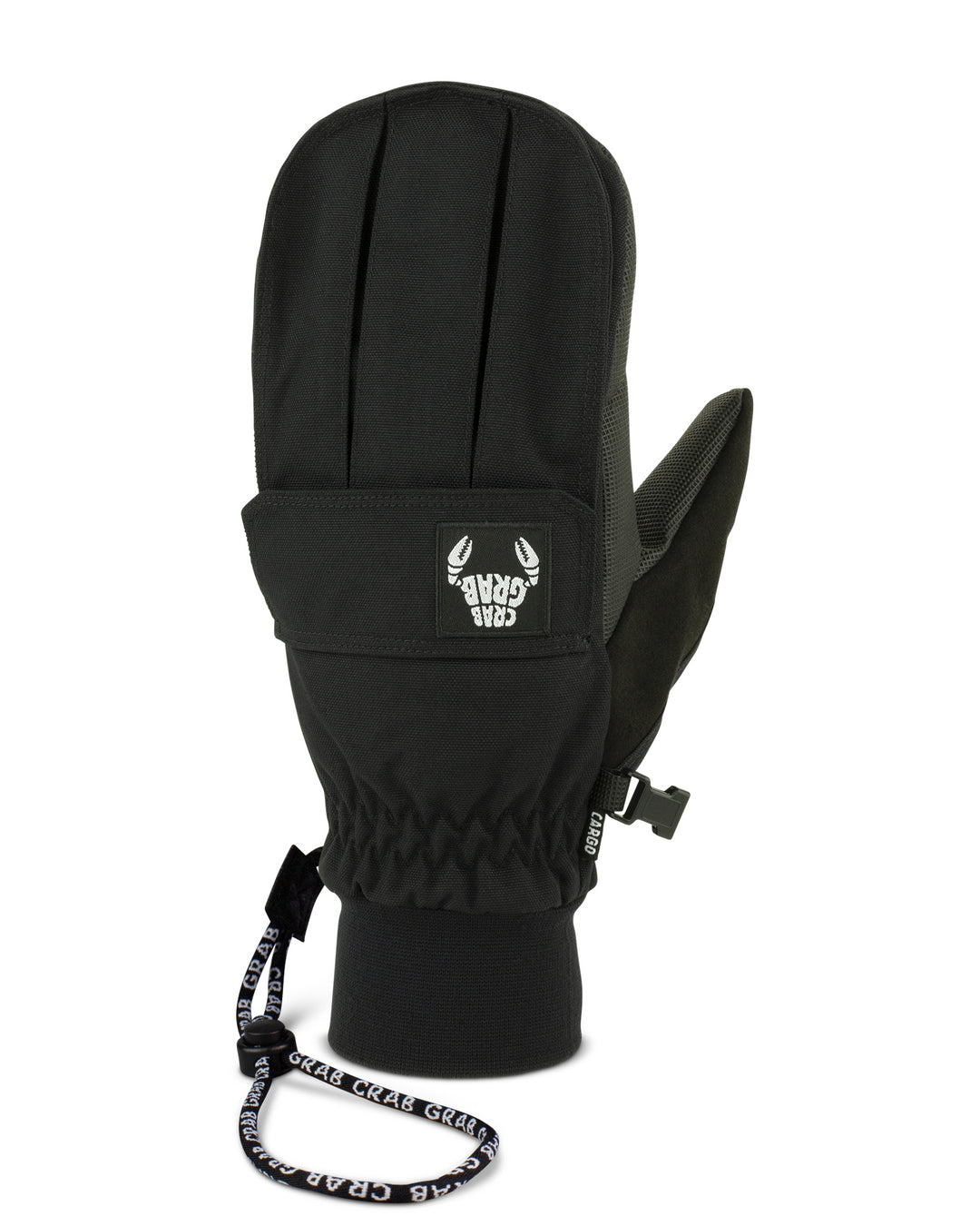Crab Grab Cargo Mittens True Black