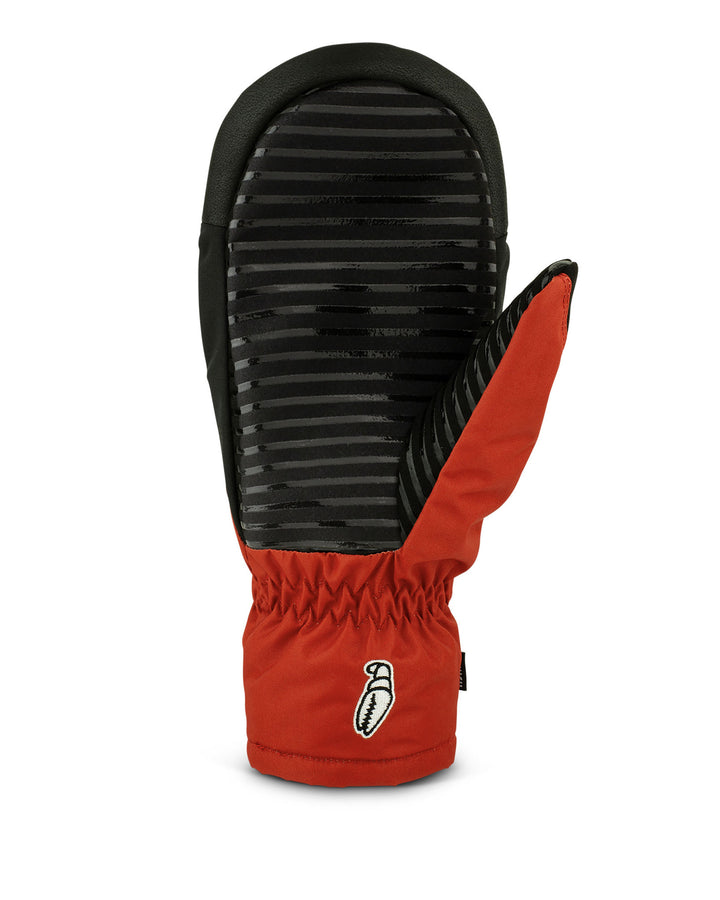 Crab Grab Punch Mittens Original Red