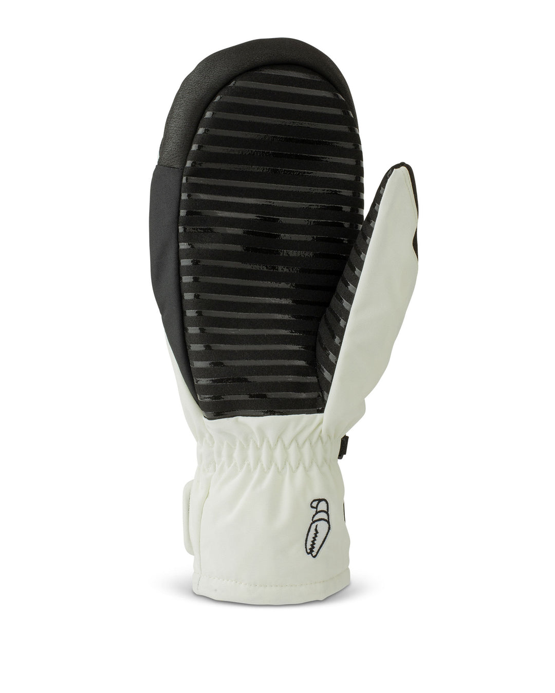 Crab Grab Punch Mittens Off White