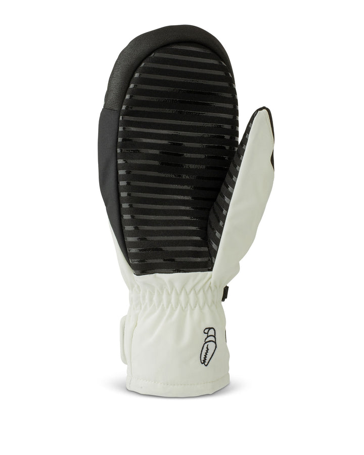 Crab Grab Punch Mittens Off White