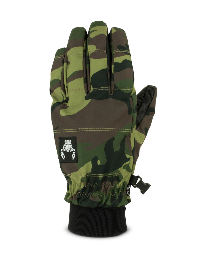 Crab Grab Slush Gloves Woodland Camo