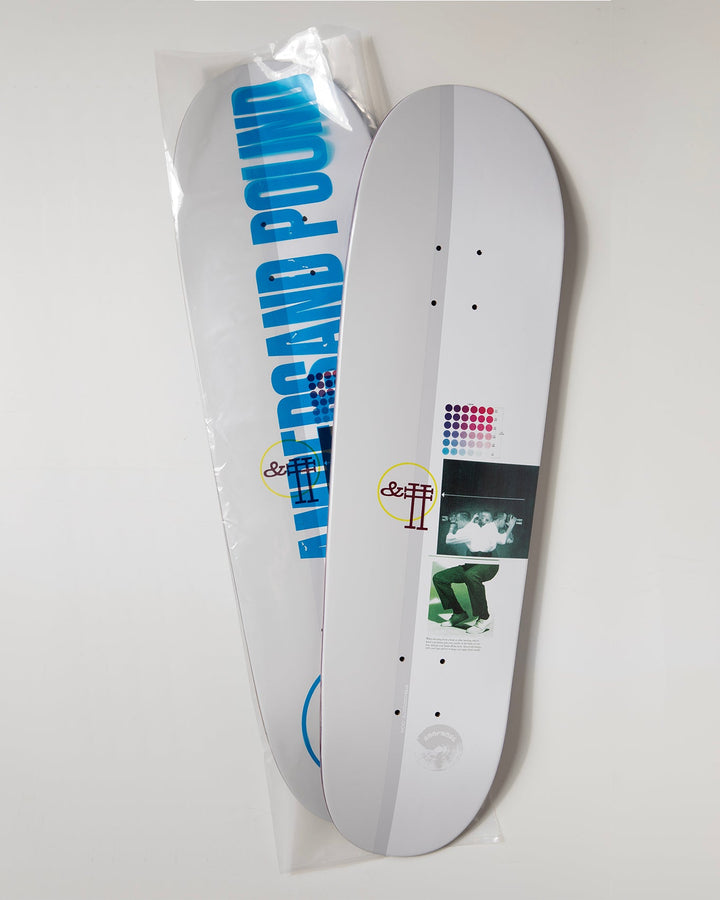 Ampersand Pound x Loophole White Balance Cruiser Deck 8.6"