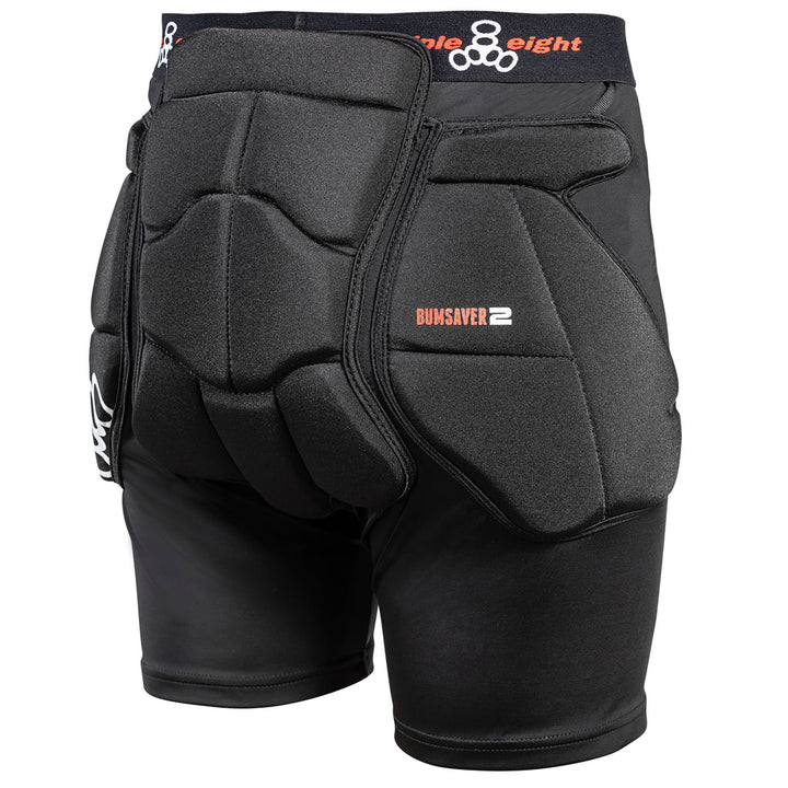 Triple 8 Bumsaver 2 Padded Shorts Black