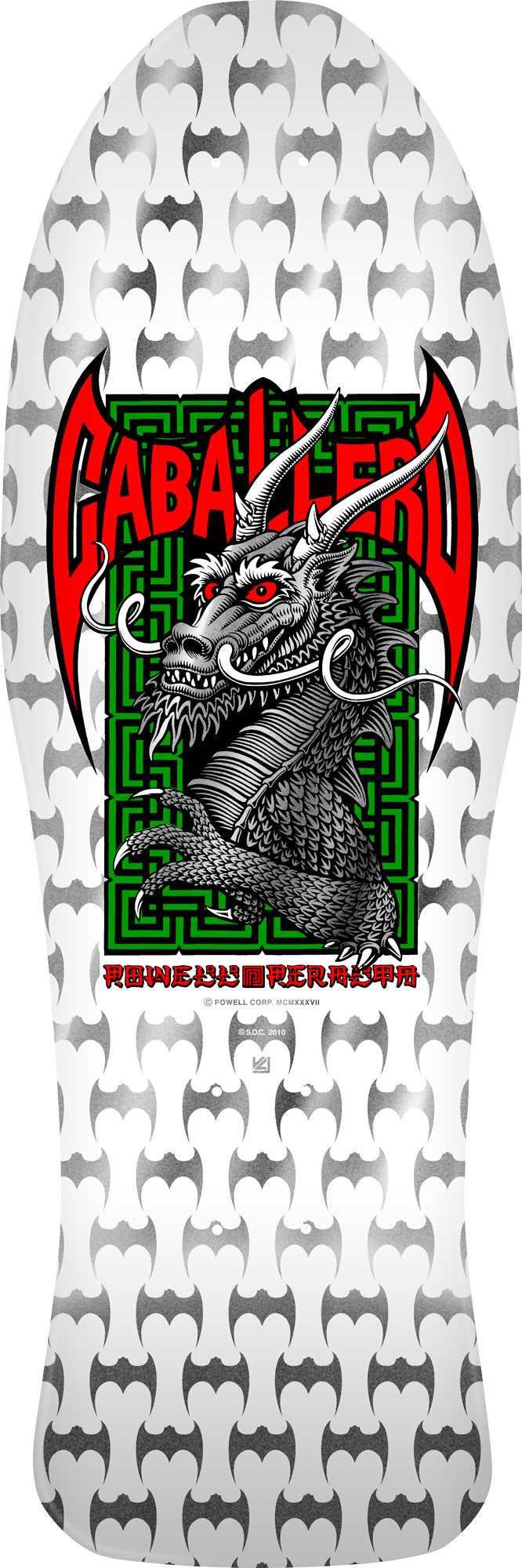 Powell Bones Brigade Caballero 17th Series Reissue Deck 10.0"