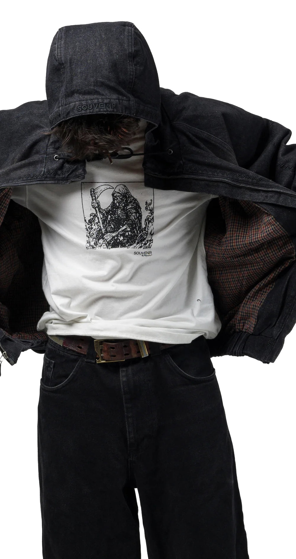 Souvenir Denim Bomber
