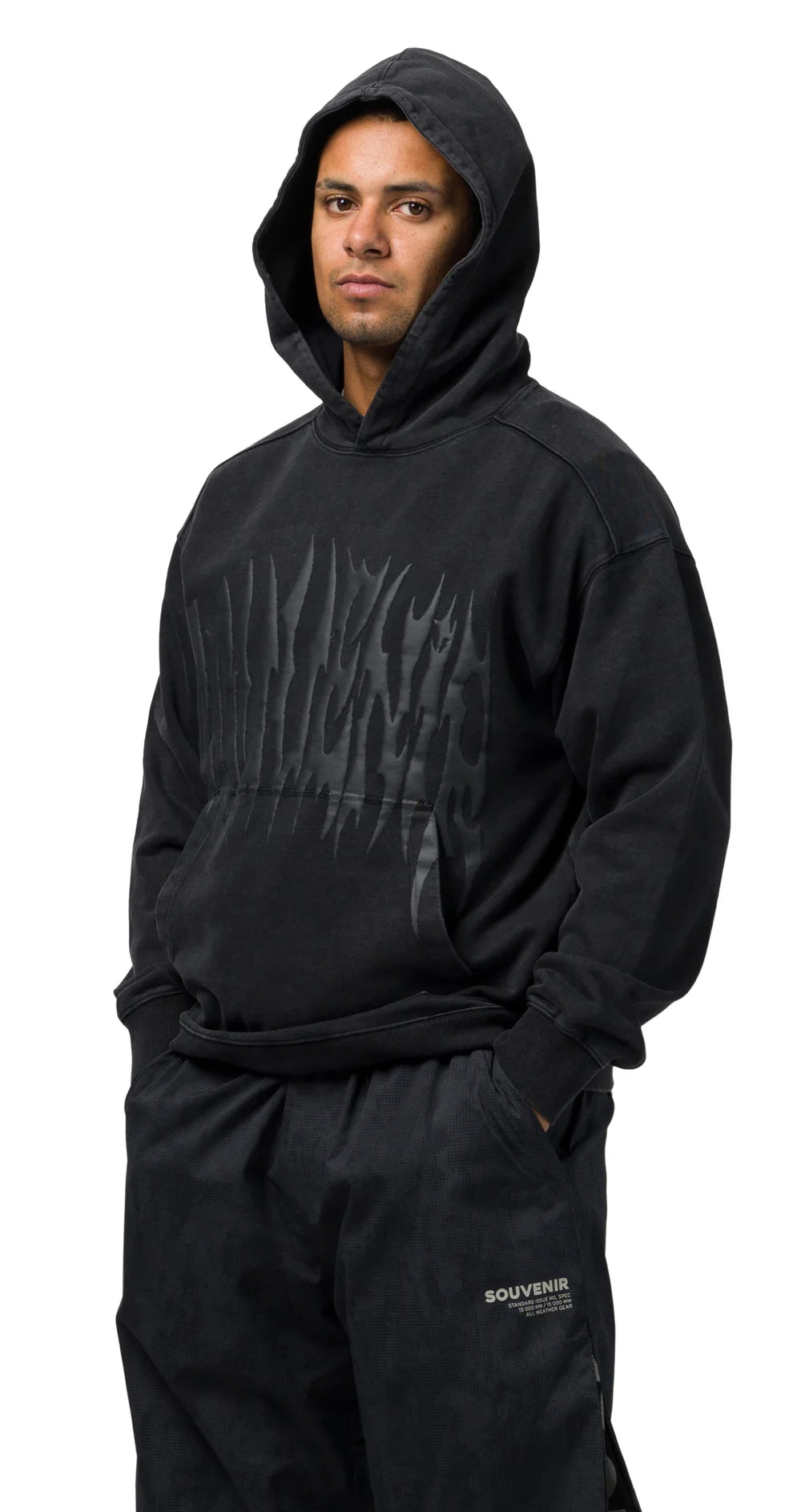 Souvenir Dirty Hoody Black
