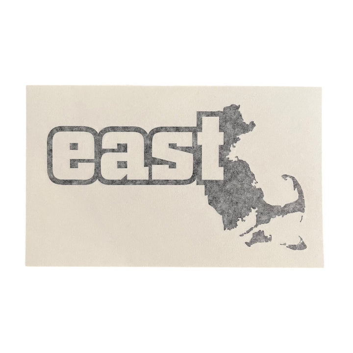 Eastachusetts Die Cut Sticker 8" Wide