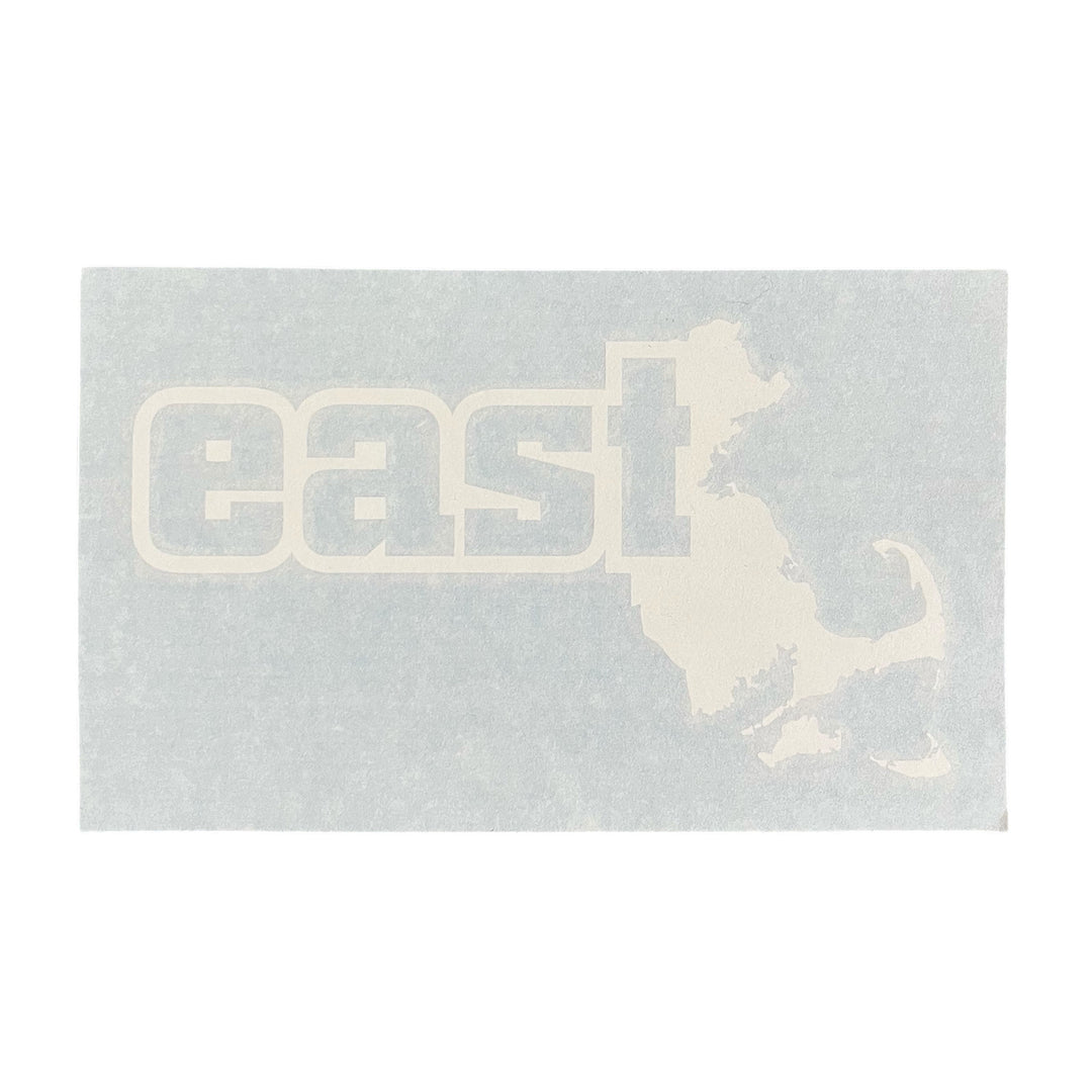 Eastachusetts Die Cut Sticker 8" Wide