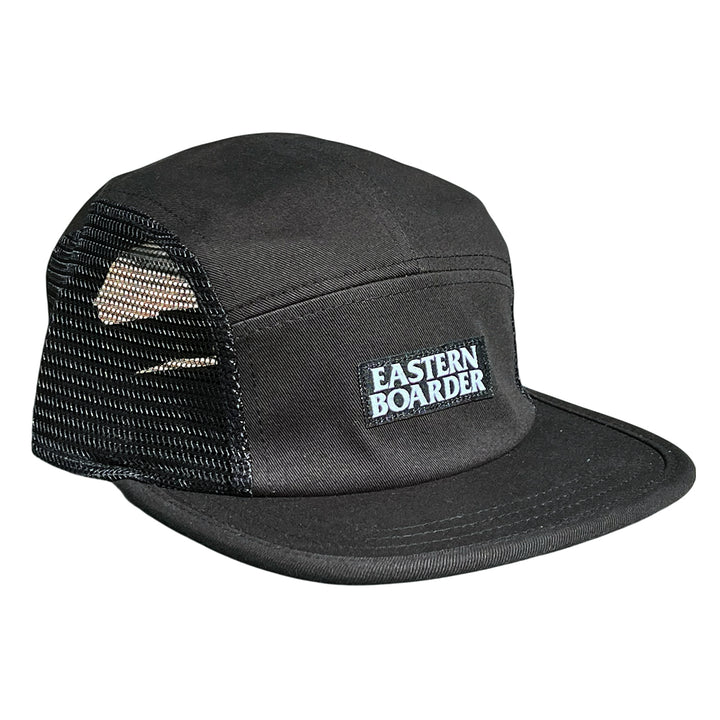 EasternBoarder Stacked Logo Hat Black