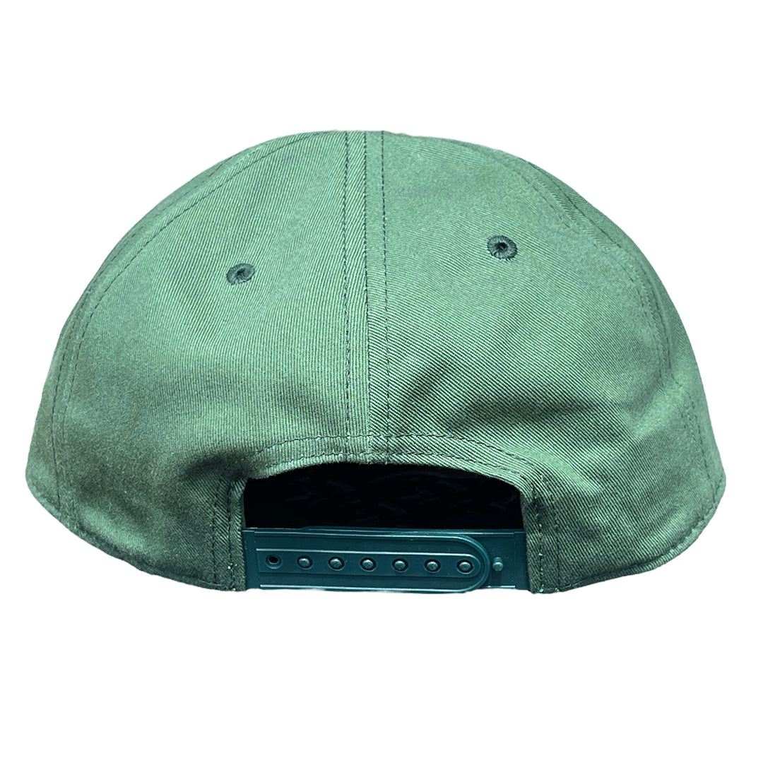 EasternBoarder Destroy Logo Hat Mango/Forest