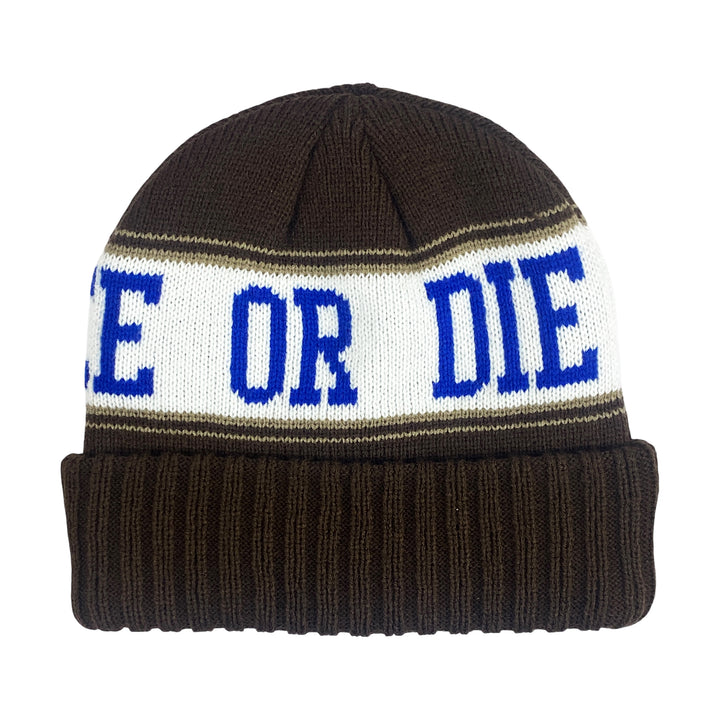 Eastern Boarder Live Free Or Die Beanie Brown