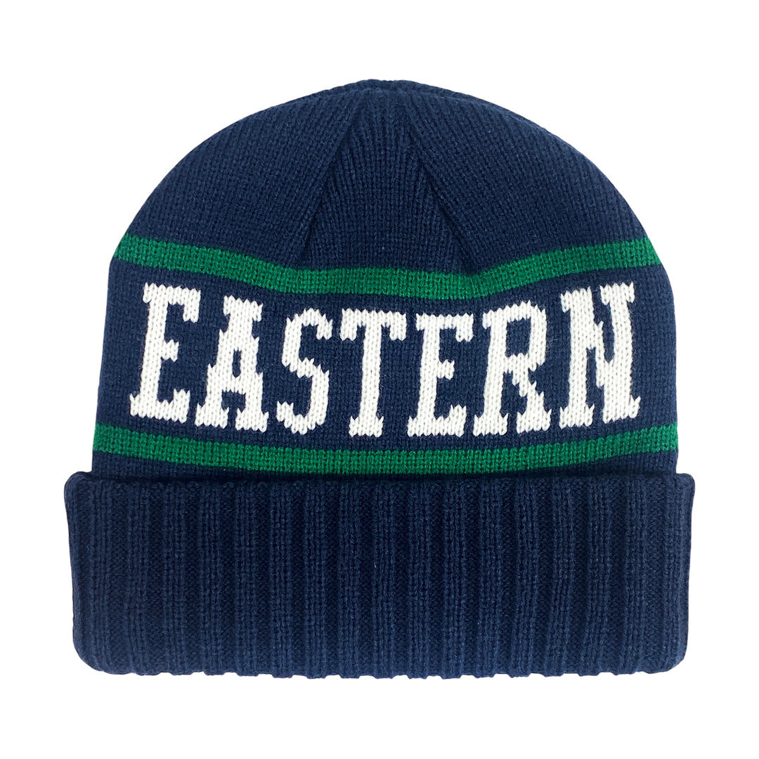 Eastern Boarder Jacquard Beanie Navy