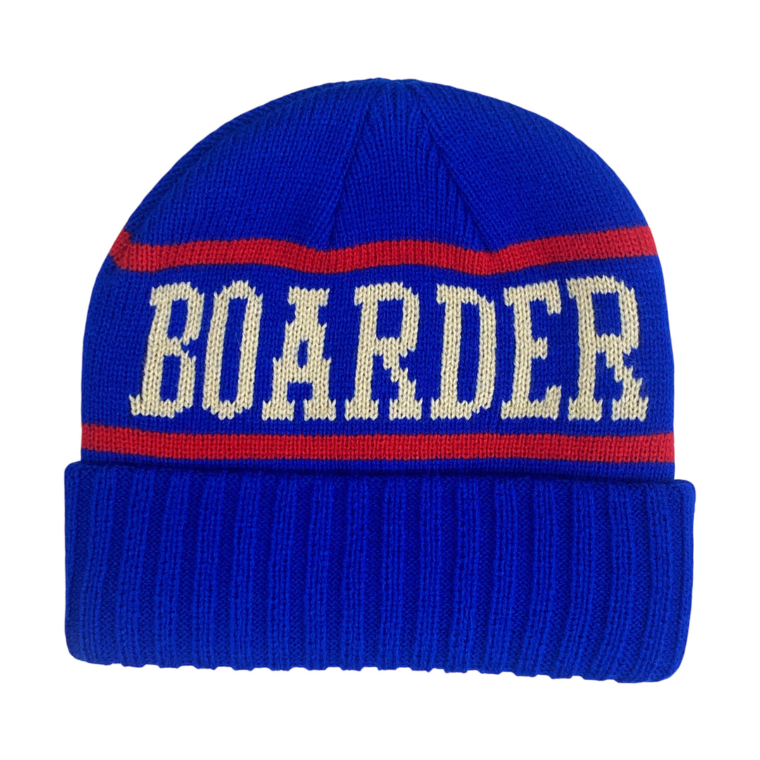 Eastern Boarder Jacquard Beanie Royal