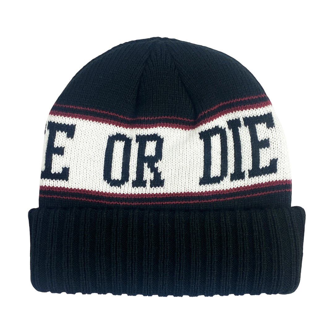 Eastern Boarder Live Free Or Die Beanie Black